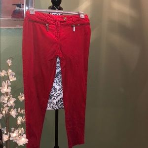 Red pants